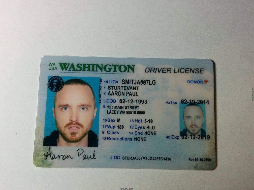 Washington driver